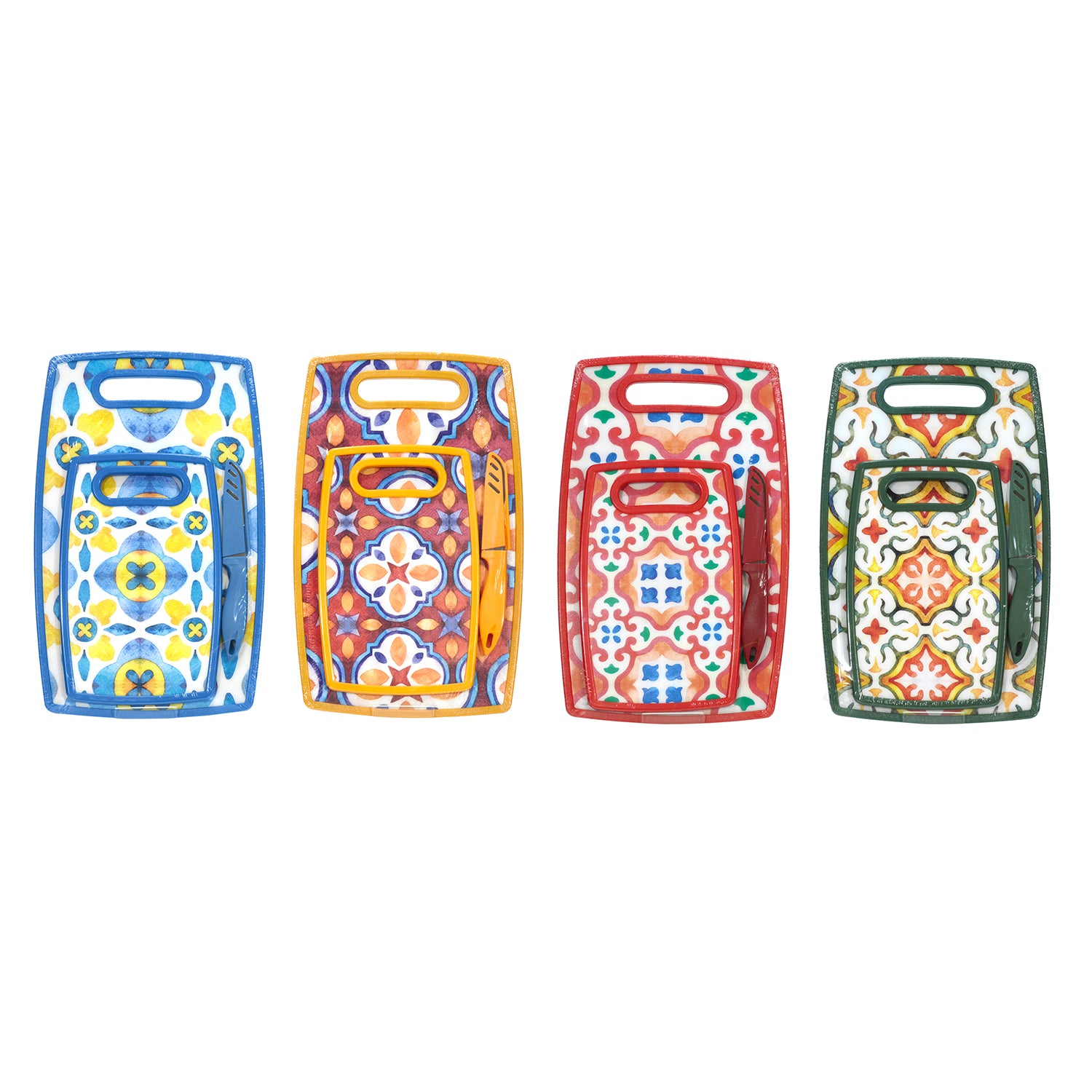 GUSTO CASA - Set 2 Taglieri con Coltello Linea Zahira